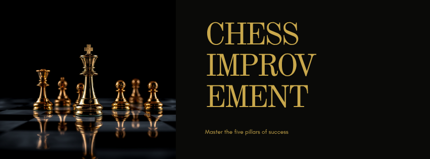 5 pillars of chess improvement infographic